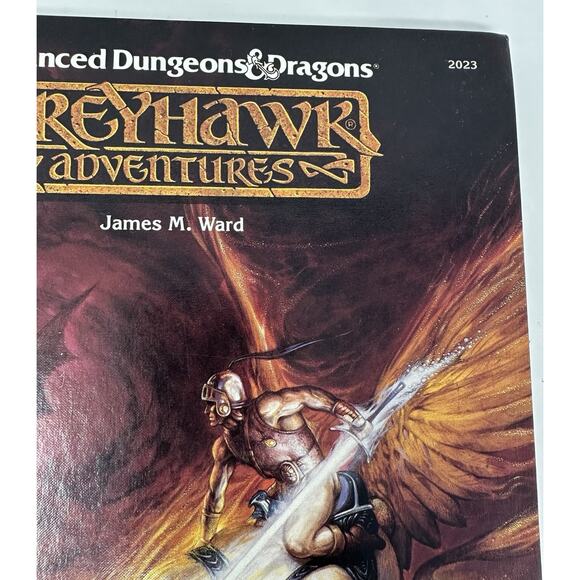 Advanced Dungeons & Dragons Greyhawk Adventures TSR (1988) #2023 AD&D - Picture 5 of 11